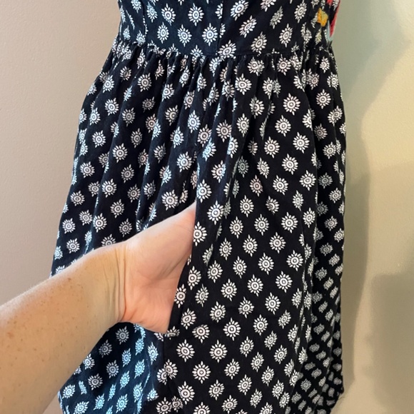 Mata Traders Cotton peasant dress with embroidery XS - Picture 6 of 9